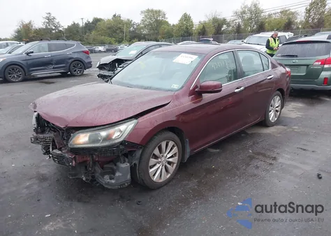 2014 Honda Accord Ex from USA, damaged, VIN 1HGCR2F74EA153776